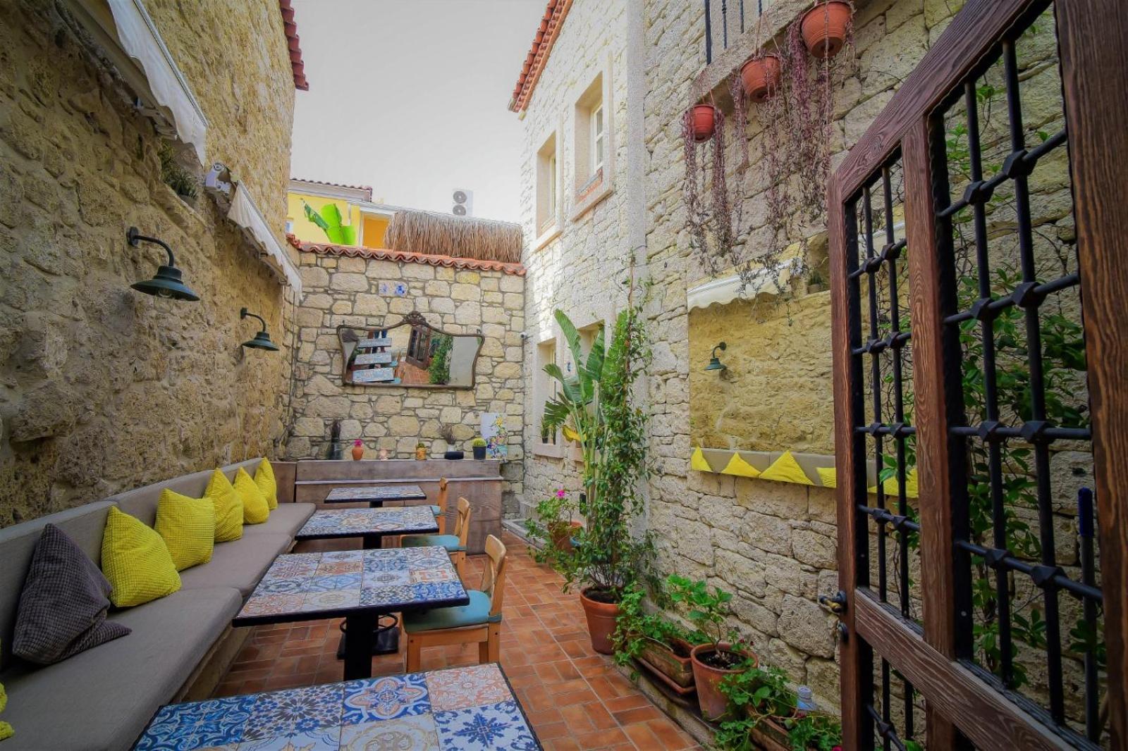Micel Otel Alacatı Bagian luar foto