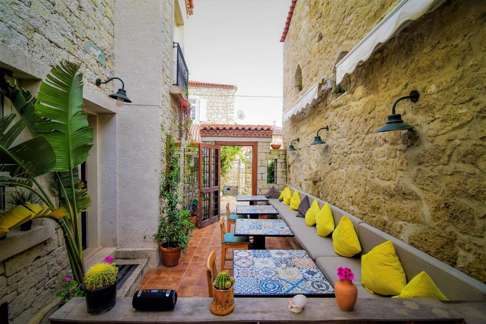 Micel Otel Alacatı Bagian luar foto